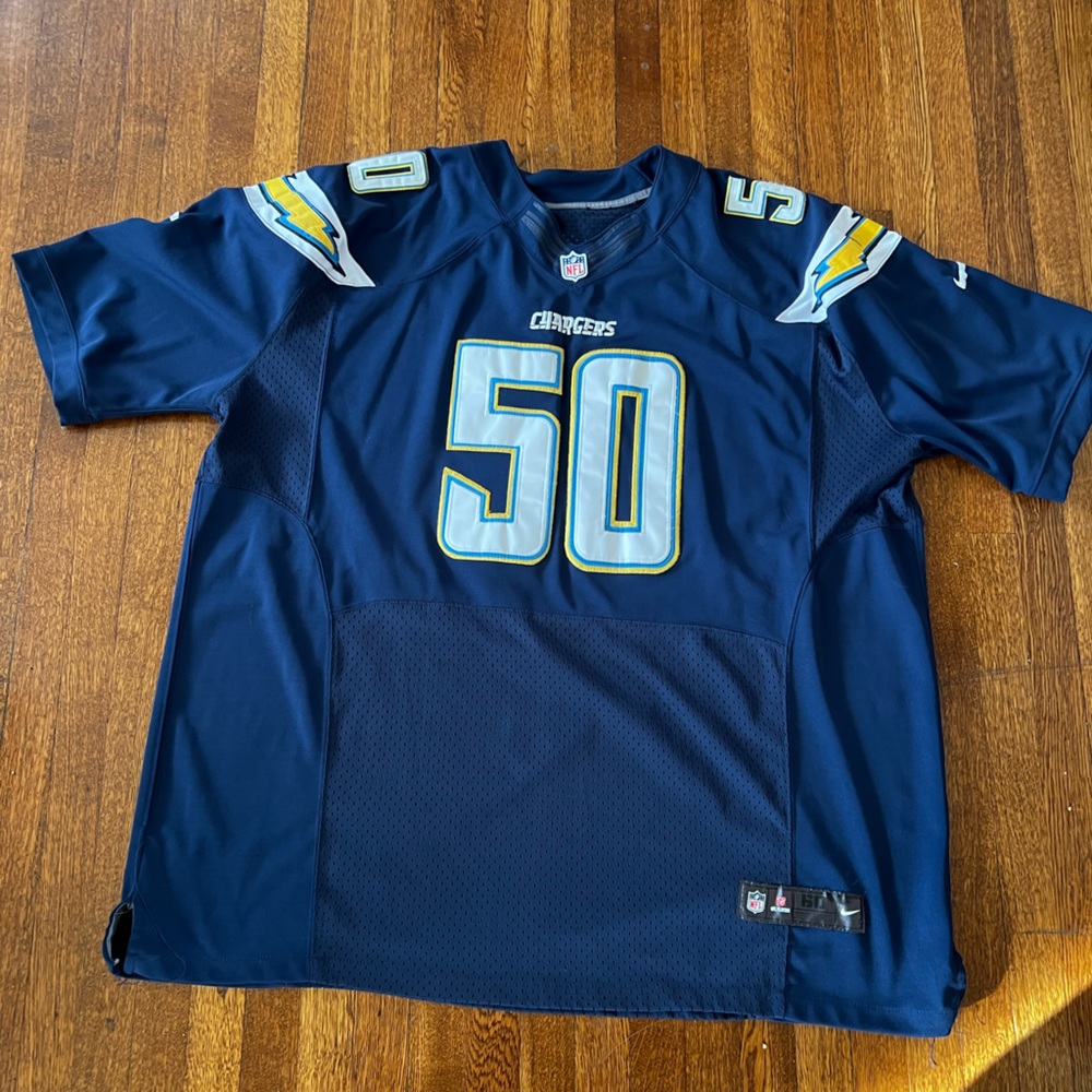 Vintage super nice navy chargers jersey